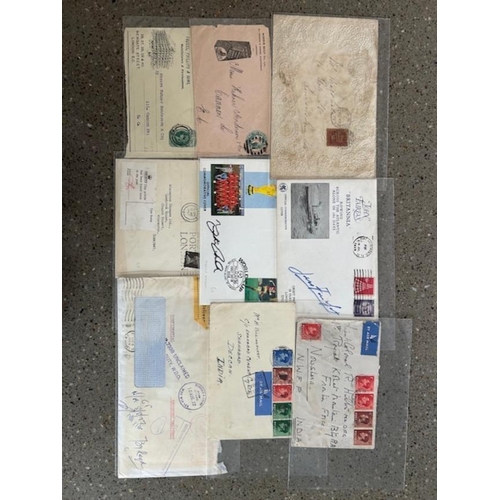 600 - GB covers noted KEVIII, Advertising, KGVI, better QE etc PTSA £1000 approx (dzns) (E)