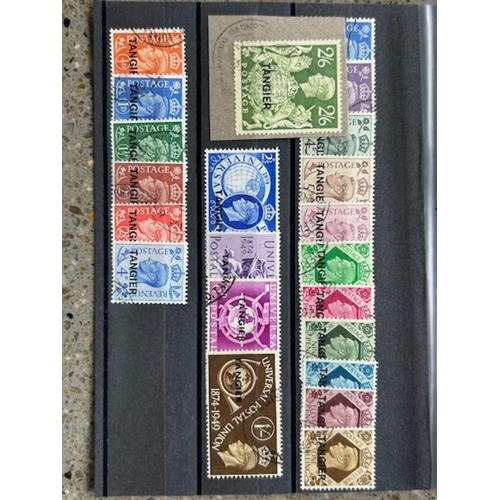 449 - Morocco Agencies fine used KGVI in sets, cats SG £533. (S)