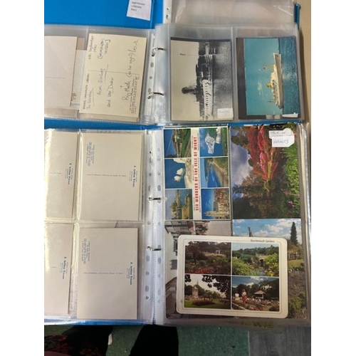 83 - Postcards ex Dealer's stock, 2 boxes & a folder. Mainly modern. (100s) (B)