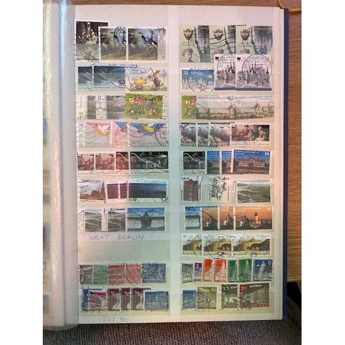 37 - Collections & Mixed Lots - Large Stock-book of stamps of Europe G-S. A little duplication. Large Ger... 