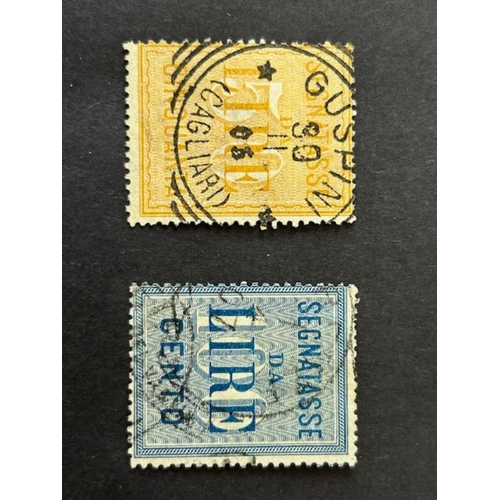 359 - Italy 1903 50L & 100L Dues, fine used. (2) (S)