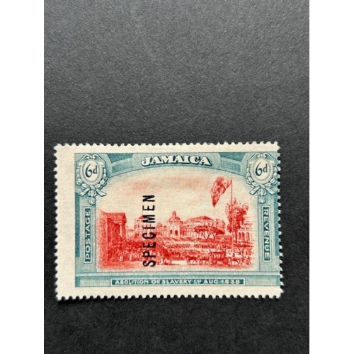 368 - Jamaica 1921 Slavery CA unissued specimen SG 905 mint.  (1) (S)