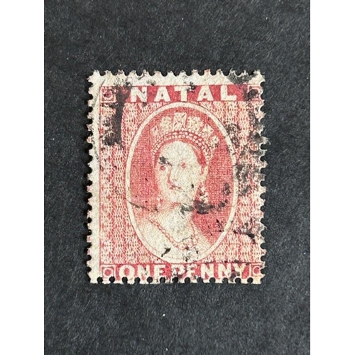 433 - Natal - 1859-60 1d fine used SG9. (1) (S)