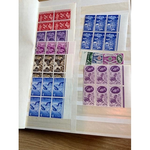 697 - GB Mixed Lots - 1946-1967 Cylinder blocks & singles, noted 1948 Olympics blocks of 6, 1964 Geographi... 