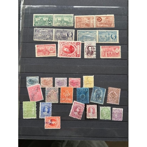 82 - Cinderellas/Revenues - World range on 5 s/cards, useful British Commonwealth, but also Swiss (specim... 