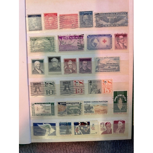 228 - Austria - Small Stock-book 376 stamps in good condn, all periods including 15 sets & some M. STC £35... 