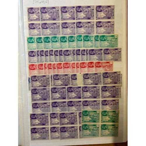 289 - Bur5ma mint stock incl Jap Occ (100s) (A)