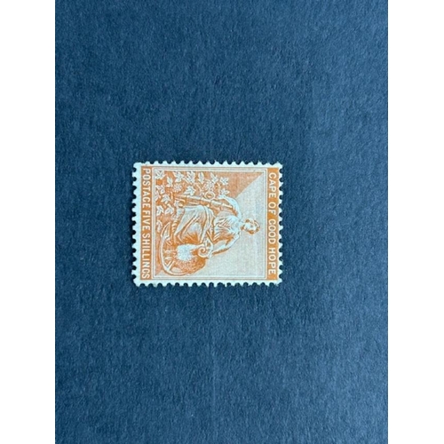 312 - CGH 1893-8 5/- fresh mint SG68 photo (1) (S)