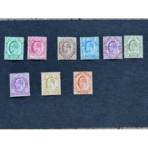 313 - CGH 1902-4 to 5/- fresh mint SG70-8 photo  (9) (S)