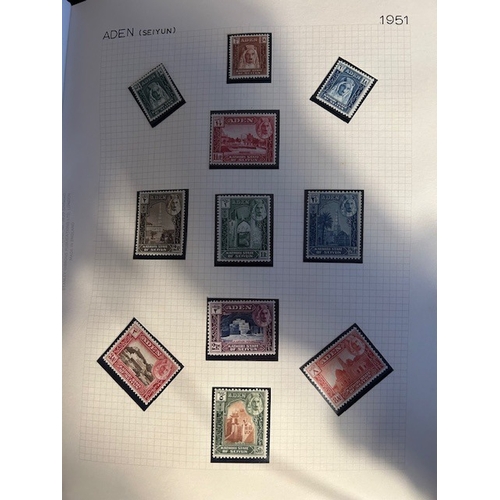 8 - Collections & Mixed Lots - Aden Dhows M to 1R, 1939-48 M&U, 1953-63 M&U, States Seiyun  1942, Quait ... 