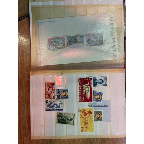 43 - Indochina small stockbook of mint, much better stc SG £1240 based on old catalogue includes better b... 