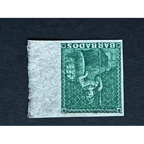 200 - Barbados 1855-8 1/2d very fine mint marginal SG8 (1) (S)