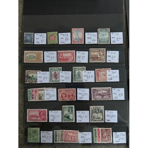 20 - Collections & Mixed Lots - British Commonwealth ranges on s/cards QV-KGVI (few later) M&U Hong Kong,... 