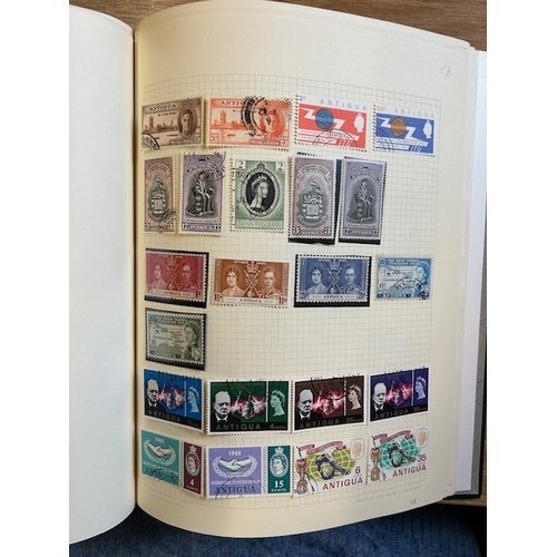 21 - Collections & Mixed Lots - British Commonwealth in small green album with Antigua, Bahamas & Ascensi... 