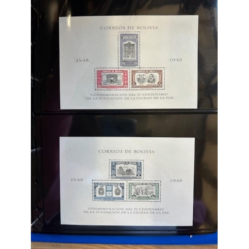 297 - Bolivia mint seln. from earlier issues. Many sets, very high cat. (100s) (A)