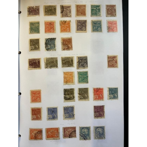 299 - Brazil - Early to modern colln. in album. (100s) (A)
