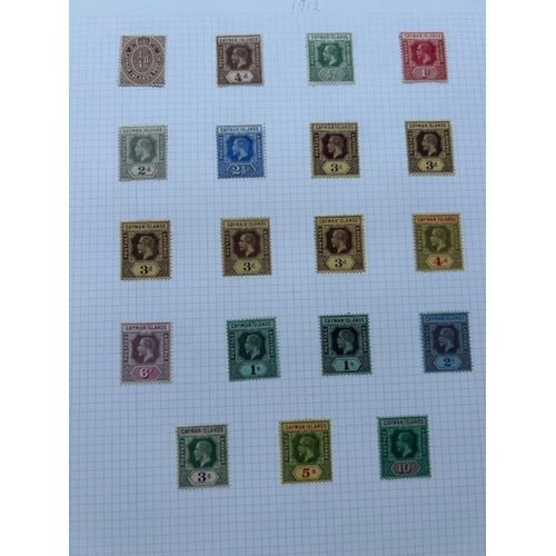 353 - Cayman Islands QV-QE, noted 1912-20 to 10/- M, plus shades, 1921 U to 10/-, 1932 Tercentary M, 1935 ... 