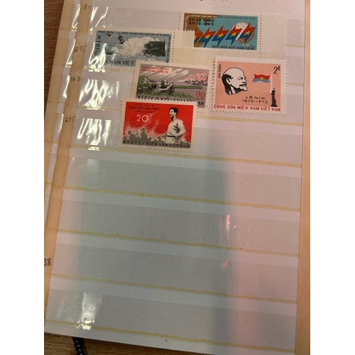 40 - Indochina small stockbook of mint, much better stc SG £1240 based on old catalogue includes better b... 