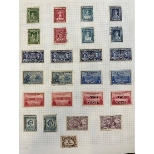 2 - Collections & Mixed Lots - Commonwealth noted Nauru 1916-23 to 1/- M, Newfoundland, Nova Scotia, New... 