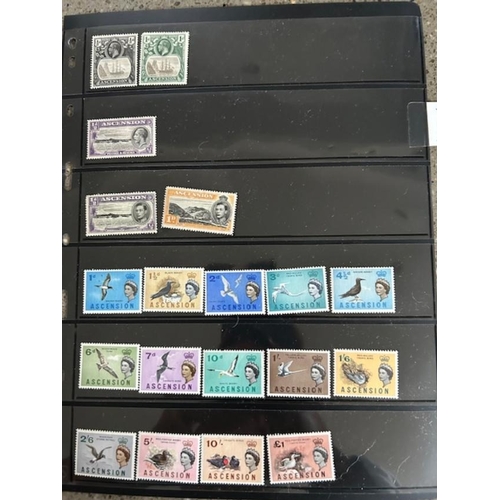 126 - Ascension 1963 to £1 mint & a few other oddments. (26) (E)