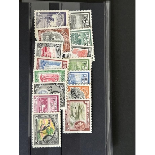 180 - British Guiana 1954-63 to $5 mint SG 331-45. (15) (S)