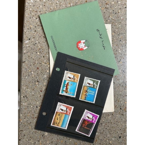 112 - Abu Dhabi 1969 3rd Anniversary in presentation folder SG 52-5. (1 item) (S)