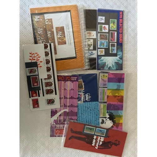 140 - Australia 1970-2 Packs, some dupln. Retail A $224.  (14)  (E)