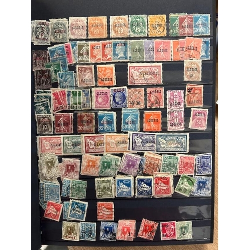 118 - Algeria s/book of early to modern. (100s) (A)