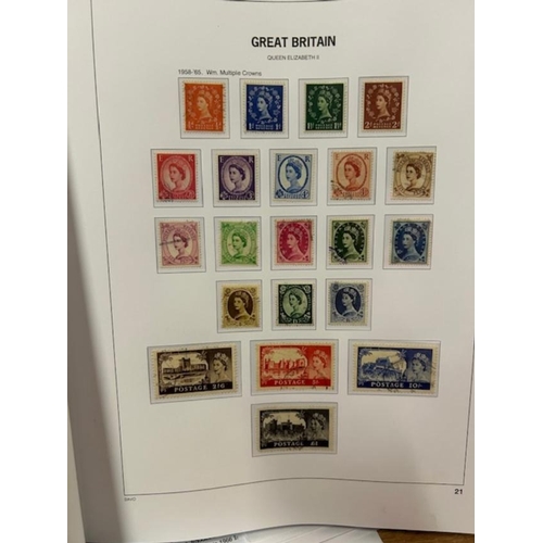 GB Collections & Mixed Lots - Davo hinge-less album, pages to 1970 ...