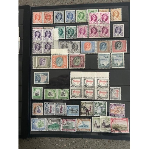 75 - Miscellany Rhodesia & Nyasaland Dominion Republic earlier issues Curacao surinam earlies & mixed m &... 