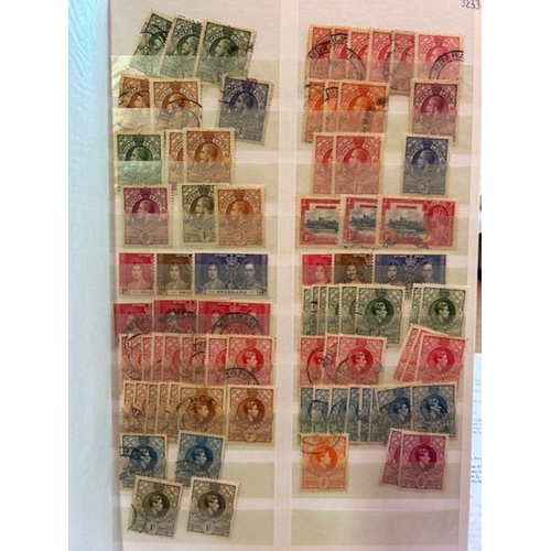 94 - CW Bech Swazi Botswana GV-QEII dup most used ranges (A)