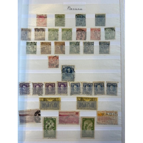 88 - Mixed Monaco San Marino Turkey most fu ranges in s/bk some affected by toning (100s) (A)