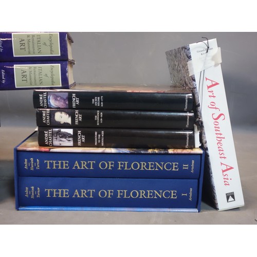 539 - A good collection of 15 art reference books to include tribal art and Mexican art