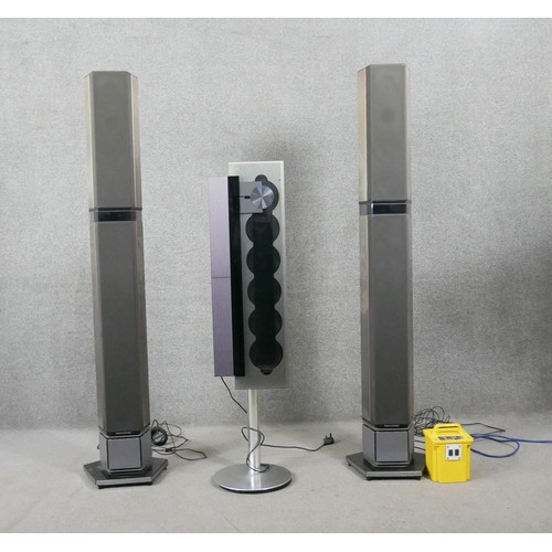 483 - Bang and Olufsen: a pair of Type No. 6621 Beolab Penta Active Loudspeakers (1988) and Bang & Olufsen... 