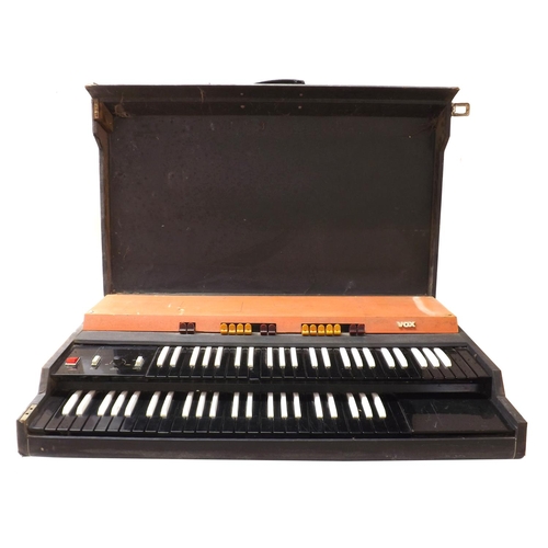 1049 - 1960s Vox Continental II TC/2M organ in original non-restored condition, serial no. 05014 (legs miss... 