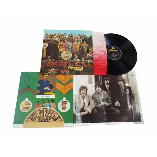 701 - The Beatles - Sgt Pepper's Lonely Hearts Club Band, PMC 7027, mono, first pressing, Gramophone and '... 