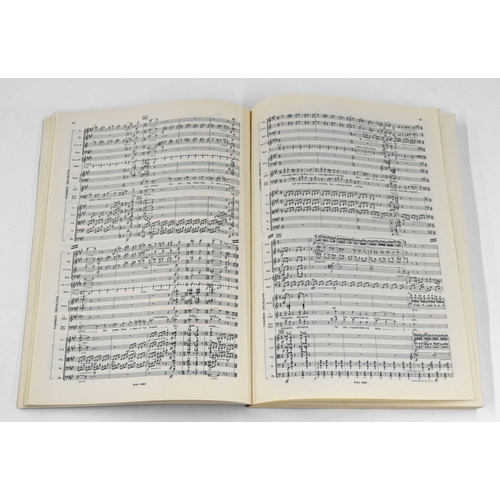 1527 - Benjamin Britten - A signed score of War Requiem, 1963, with dedicational note to Joan and Jimmy Bla... 