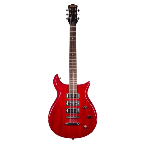 51 - 2011 Gretsch G5103 Electromatic CVT III electric guitar, made in China; Finish: red; Fretboard: rose... 