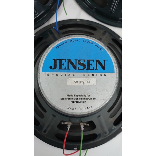 613 - Set of four Jensen JCH12/70 4 ohm 12