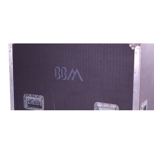 116 - *Gary Moore - Large flight case on wheels, stenciled 'BBM'