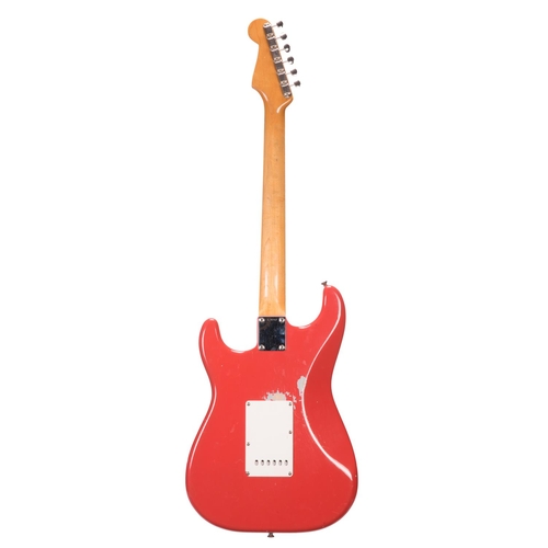 12 - Fender Stratocaster electric guitar comprising an assortment of vintage and modern parts; 1960s Fend... 