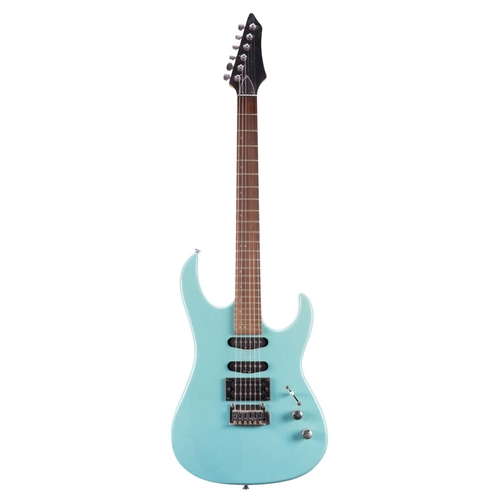 364 - Lyon by Washburn Superstrat type electric guitar; together with an unbranded Superstrat type electri... 