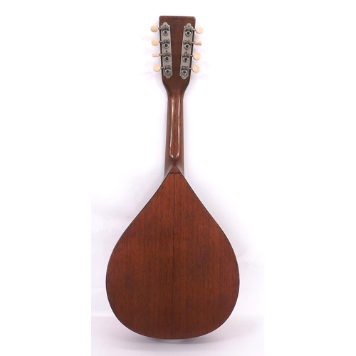 1027 - 1928 C.F Martin A style mandolin, no. 13851, branded to the inner back and back of the head, with re... 