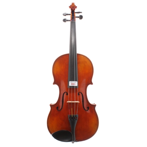 2003 - Contemporary viola, 16 1/2', 41.90cm