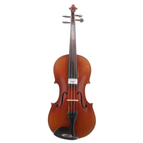 2007 - German violin circa 1920, 14 1/8