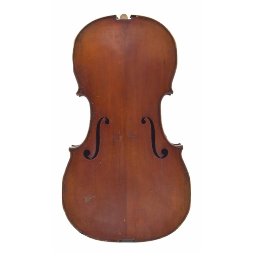 2502 - French half size violoncello circa 1910, 24 7/8