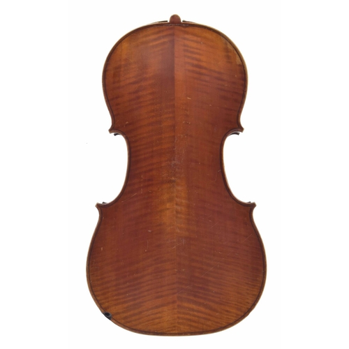 2502 - French half size violoncello circa 1910, 24 7/8