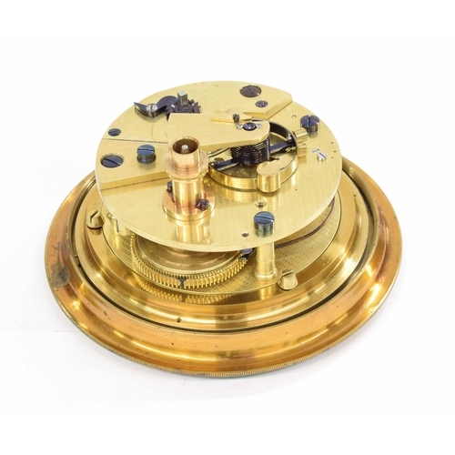 Good two day marine chronometer, the 3.75