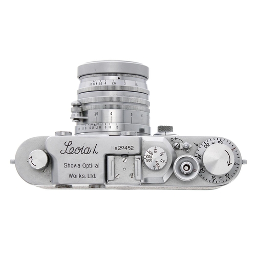 Leotax S by Showa Optical Works, Ltd camera, no. 29452 made in