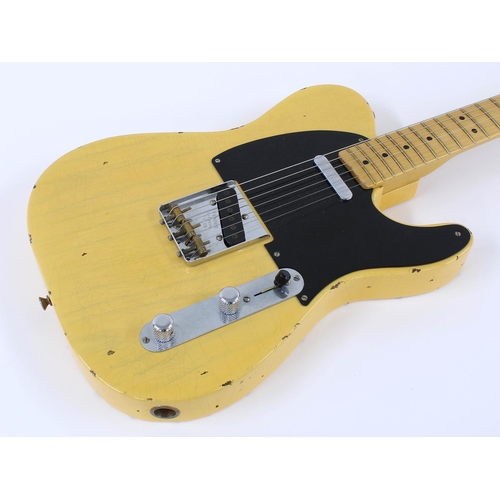 1 - 2001 Fender Custom Shop 1951 'Nocaster' Relic electric guitar, made in USA, ser. no. R3xx8; Finish: ... 